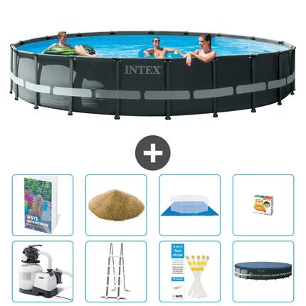 INTEX Basen Ultra XTR Okrągły - 610x122 cm - 9-częściowy S558