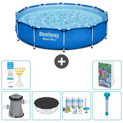 Bestway steel pro rond - 366x76 cm - 5-delig s226