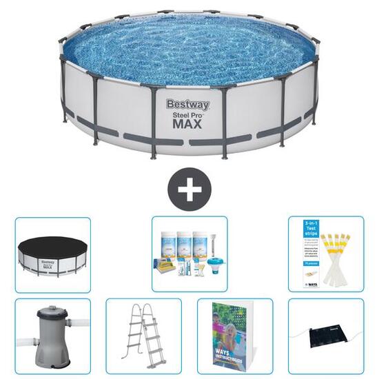 Bestway Steel Pro MAX Rund - 427x122 cm - 6-teilig S632