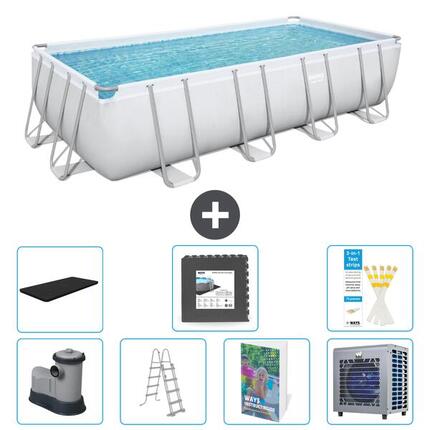BESTWAY Piscina Bestway Power Steel Rectangular - 549x274x122 cm - S538
