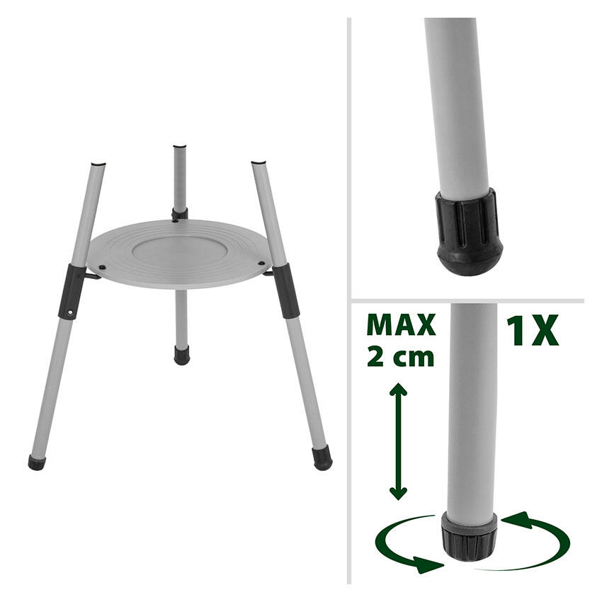 Brunner Devil BBQruiser Leg Kit - potenset voor BBQruiser LT 3/4
