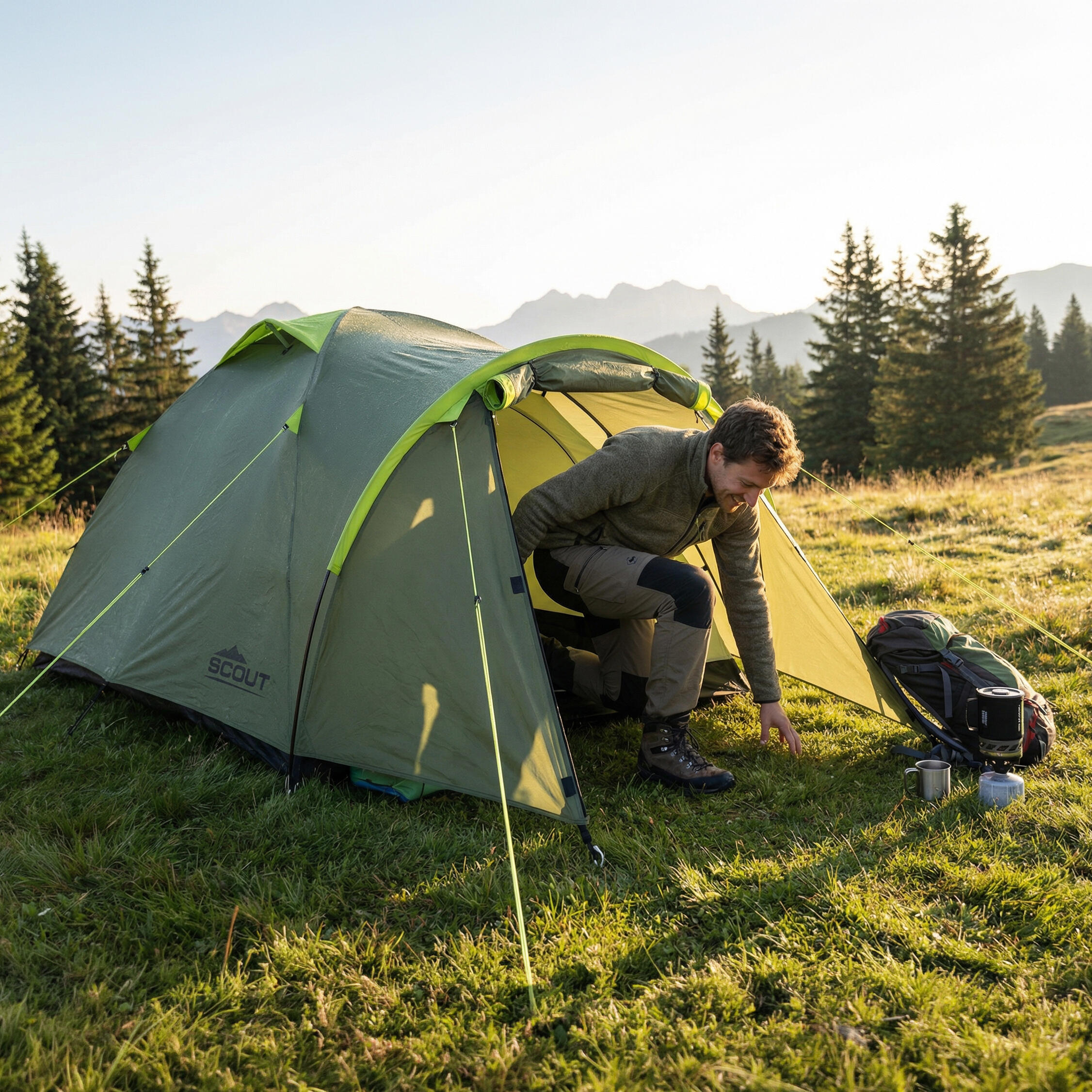 Vayox VA0427 Scout kampeertent 2-persoons 2/7