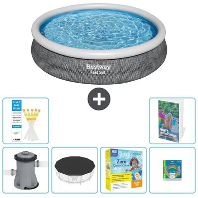 Bestway fast set rond - 366x76 cm - 5-delig s231