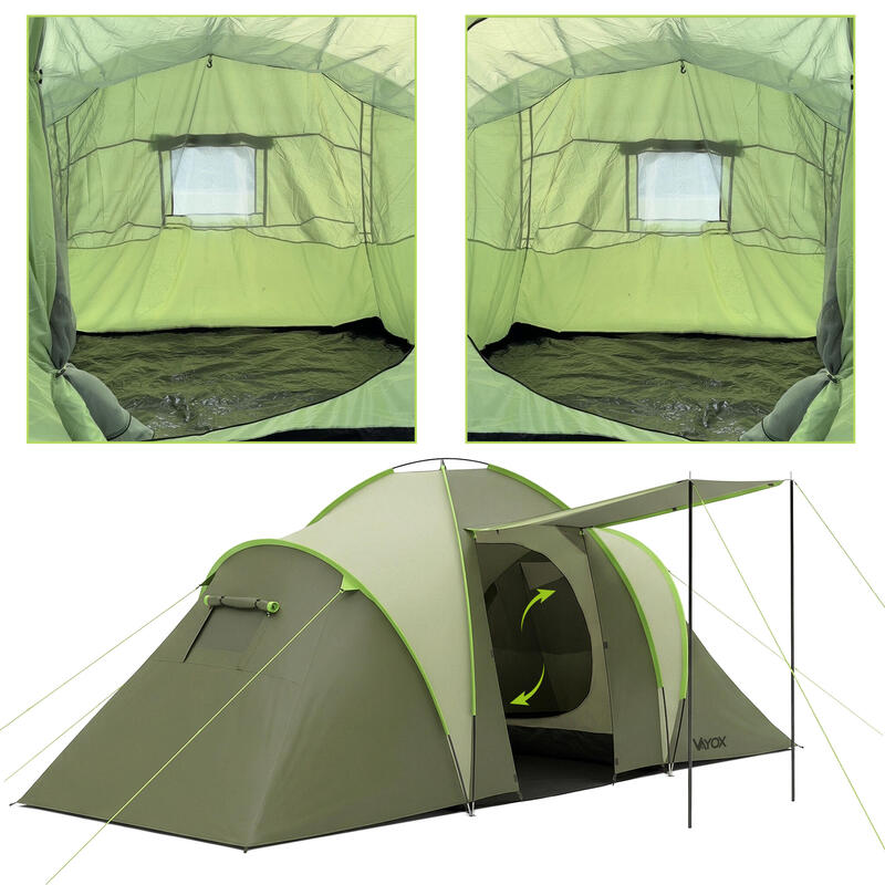 Cort de camping Vayox VA0428 Nomad pentru 4 persoane