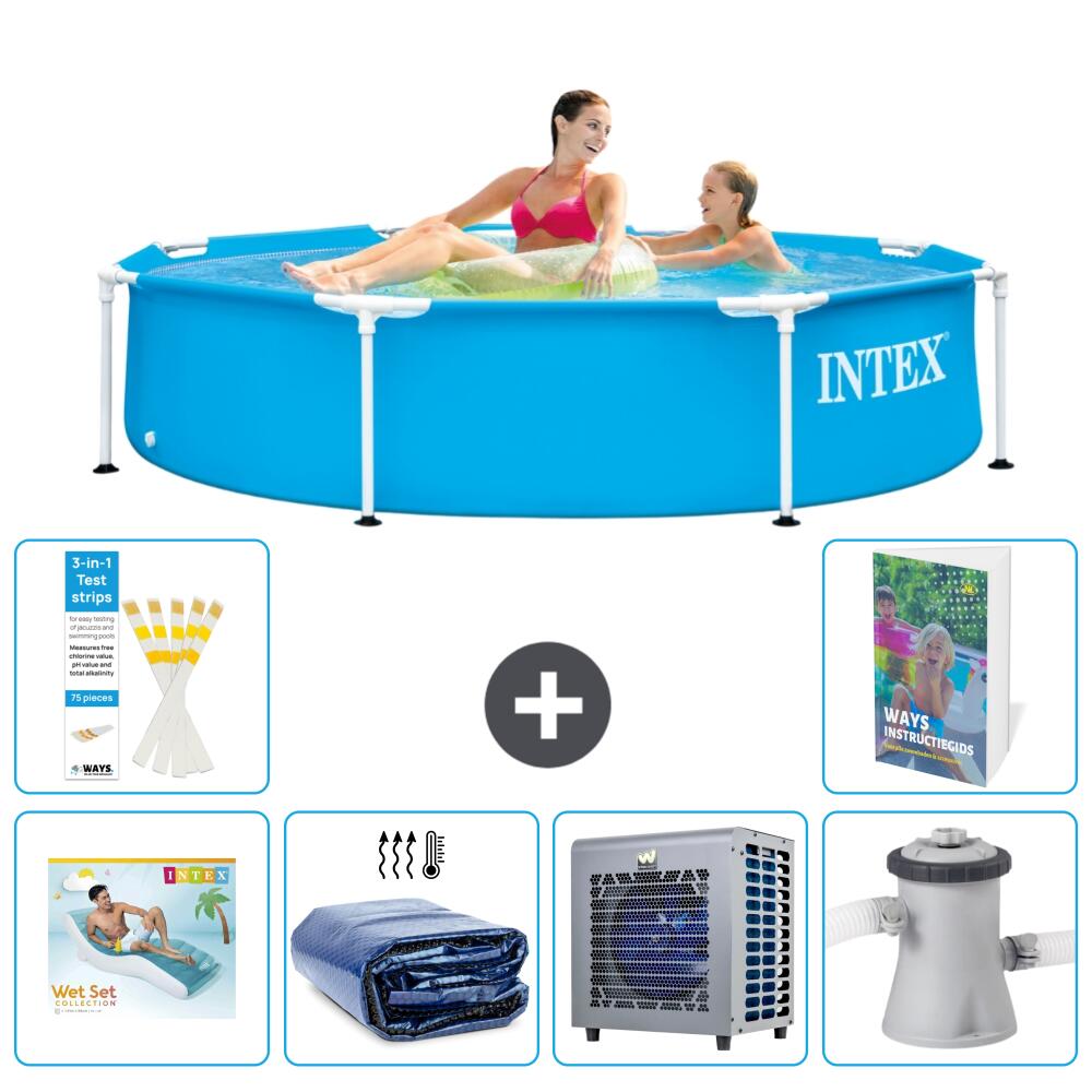 Piscine Tubulaire Ronde - 244x51 cm - 7-pièces  S112 1/7