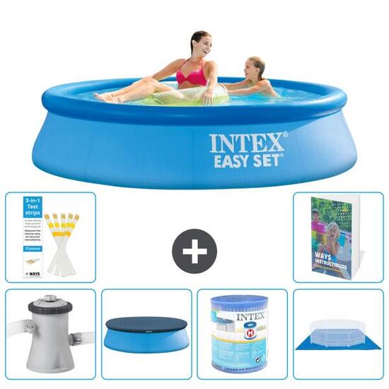 Piscine Easy Set Ronde - 244x61 cm - 5-pièces S341