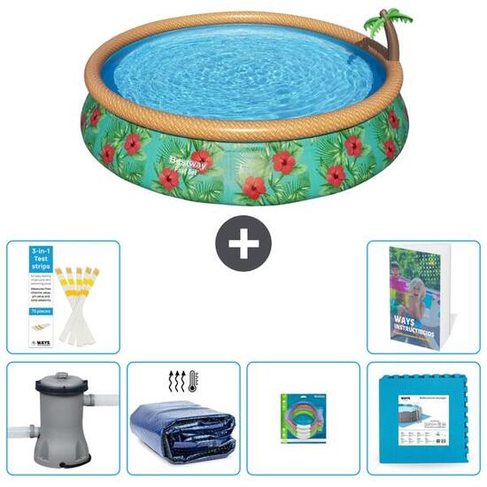 BESTWAY Piscina Bestway Fast Set Redonda - 457x84 cm - 7-piezas S229