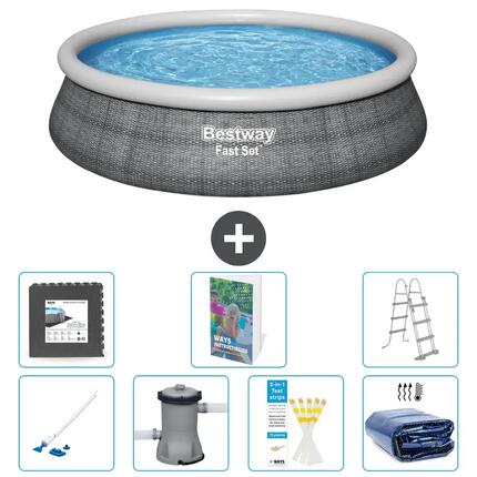 BESTWAY Piscina Bestway Fast Set Redonda - 457x107 cm - 6-piezas S489