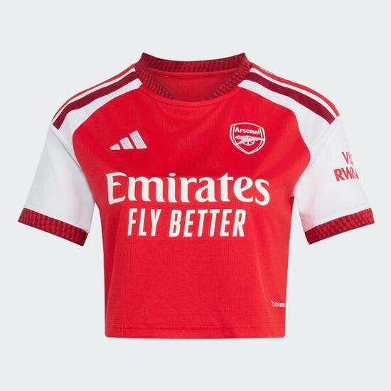 Maillot cropped Domicile Arsenal FC 26/27