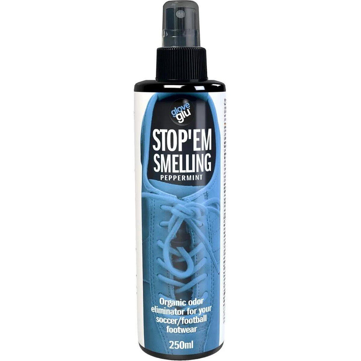 Unisex - Fussball - Geruchsentferner Spray - Peppermint - Schwarz