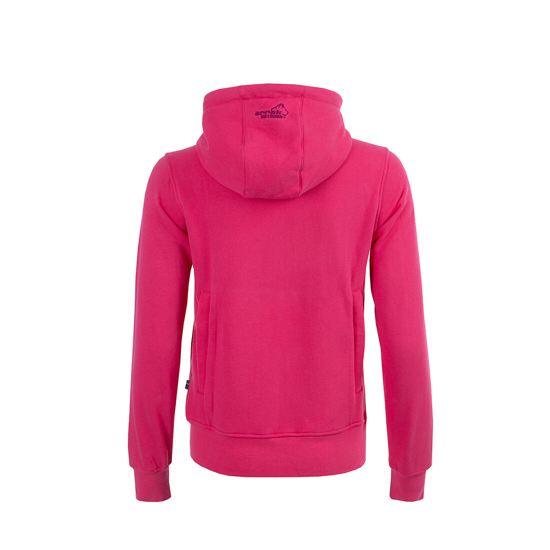 Sportlicher rosa Hoodie für Damen 4/7