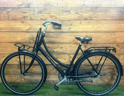 Tweedehands cortina transport stadsfiets bike, zwart
