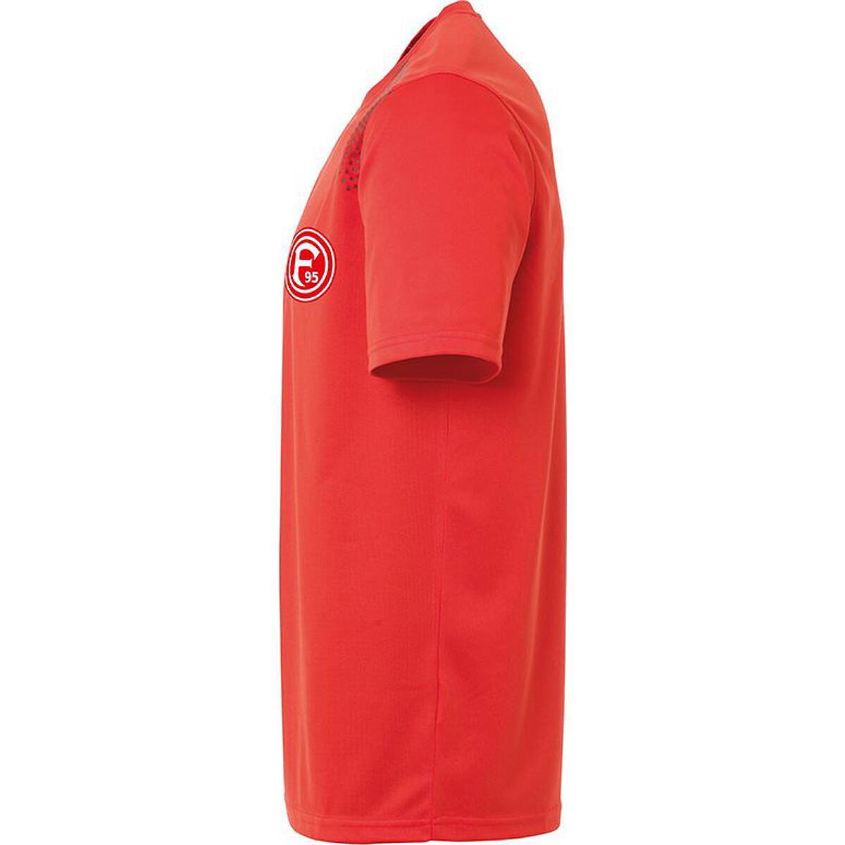 T-shirt Uhlsport Goal Enfants - Rouge / Bordeaux 3/4