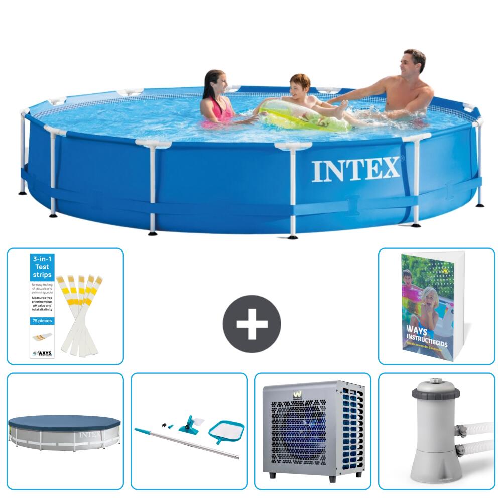 Frame Pool Rund - 366x76 cm - 7-teilig  S109 1/7