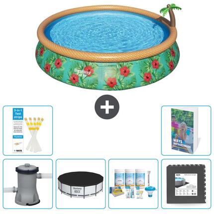 BESTWAY Piscina Bestway Fast Set Redonda - 457x84 cm - 7-piezas S238