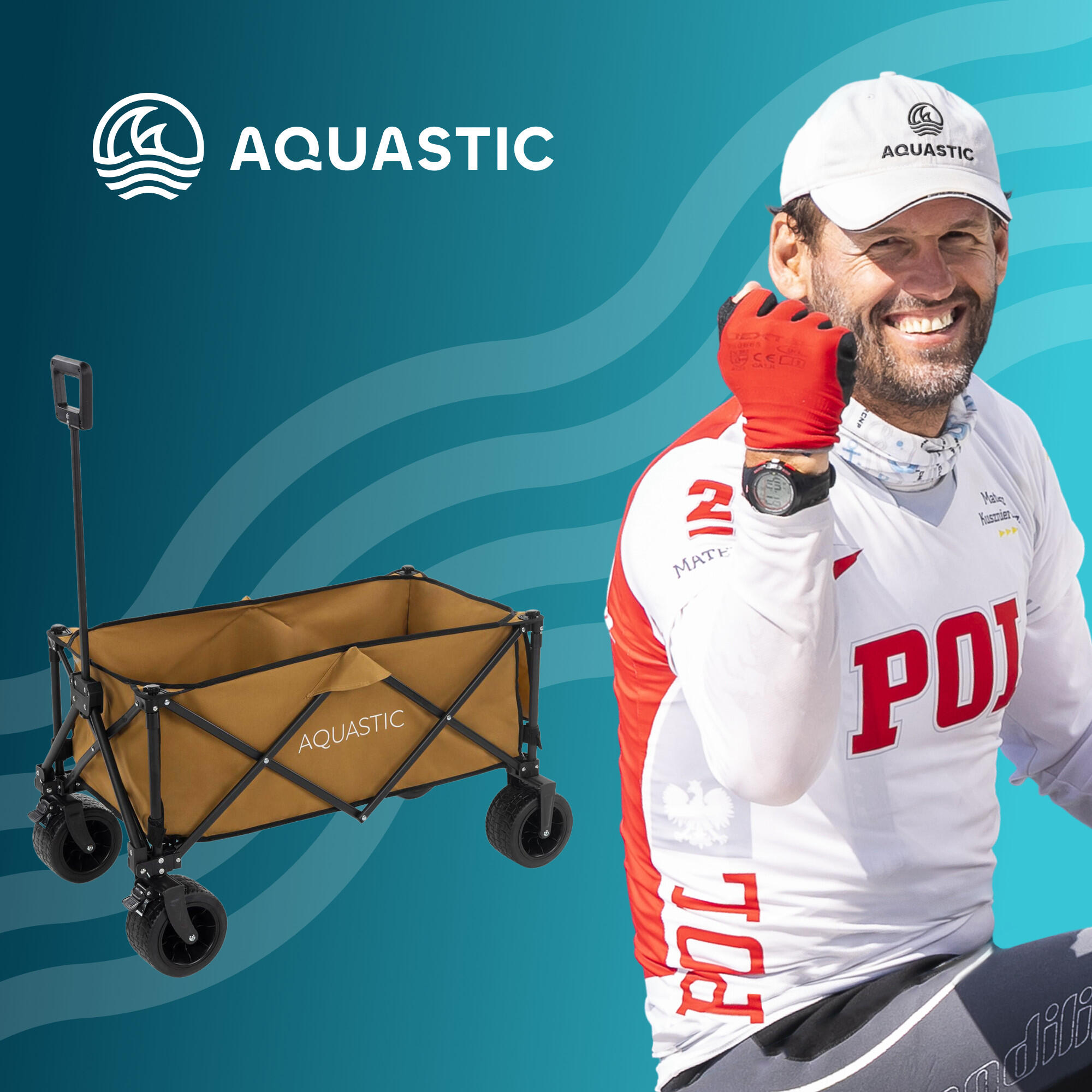 Carrinho de transporte AQUASTIC Caro 3/7