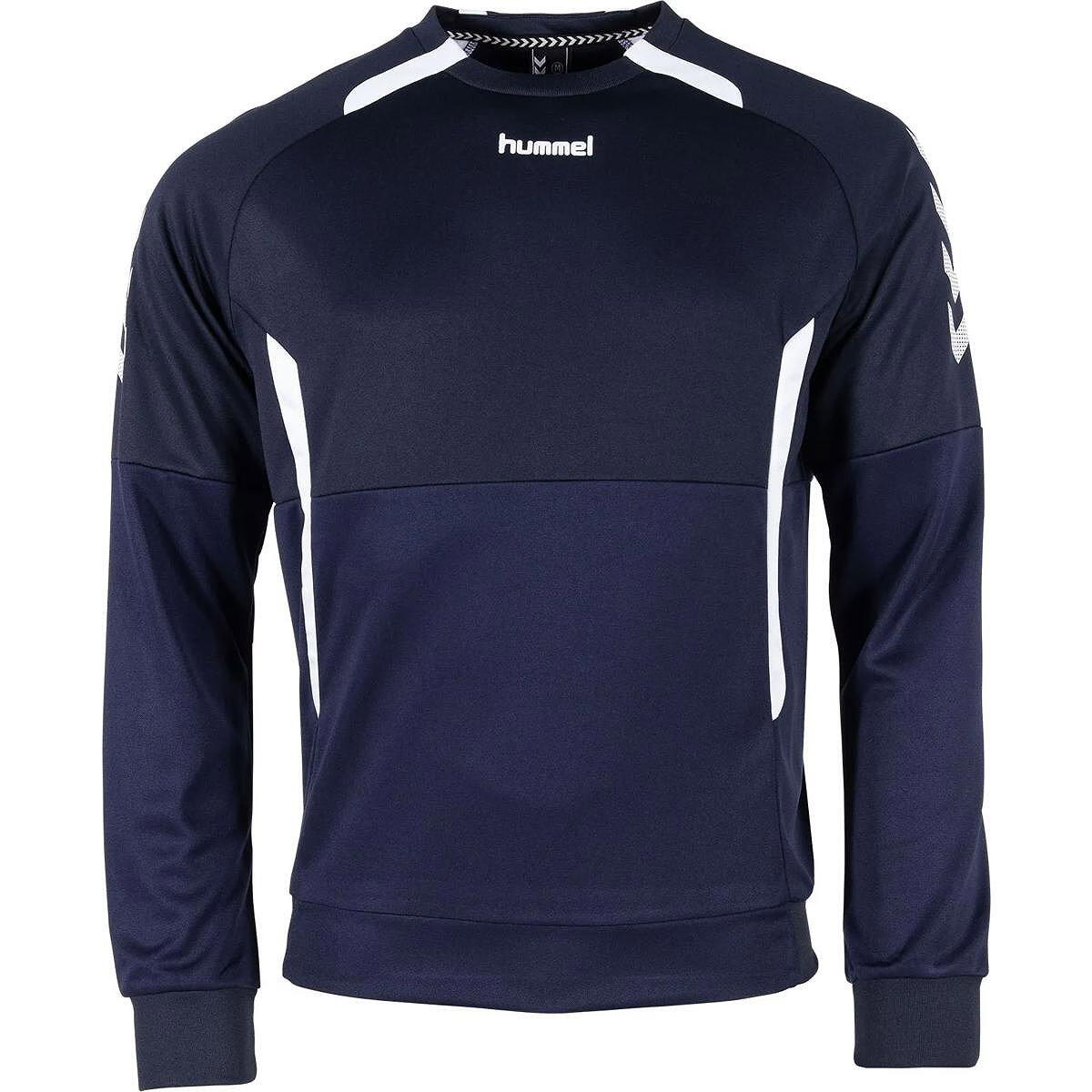 Top - football - homme - col rond, manches longues - authentic - marine 2/5