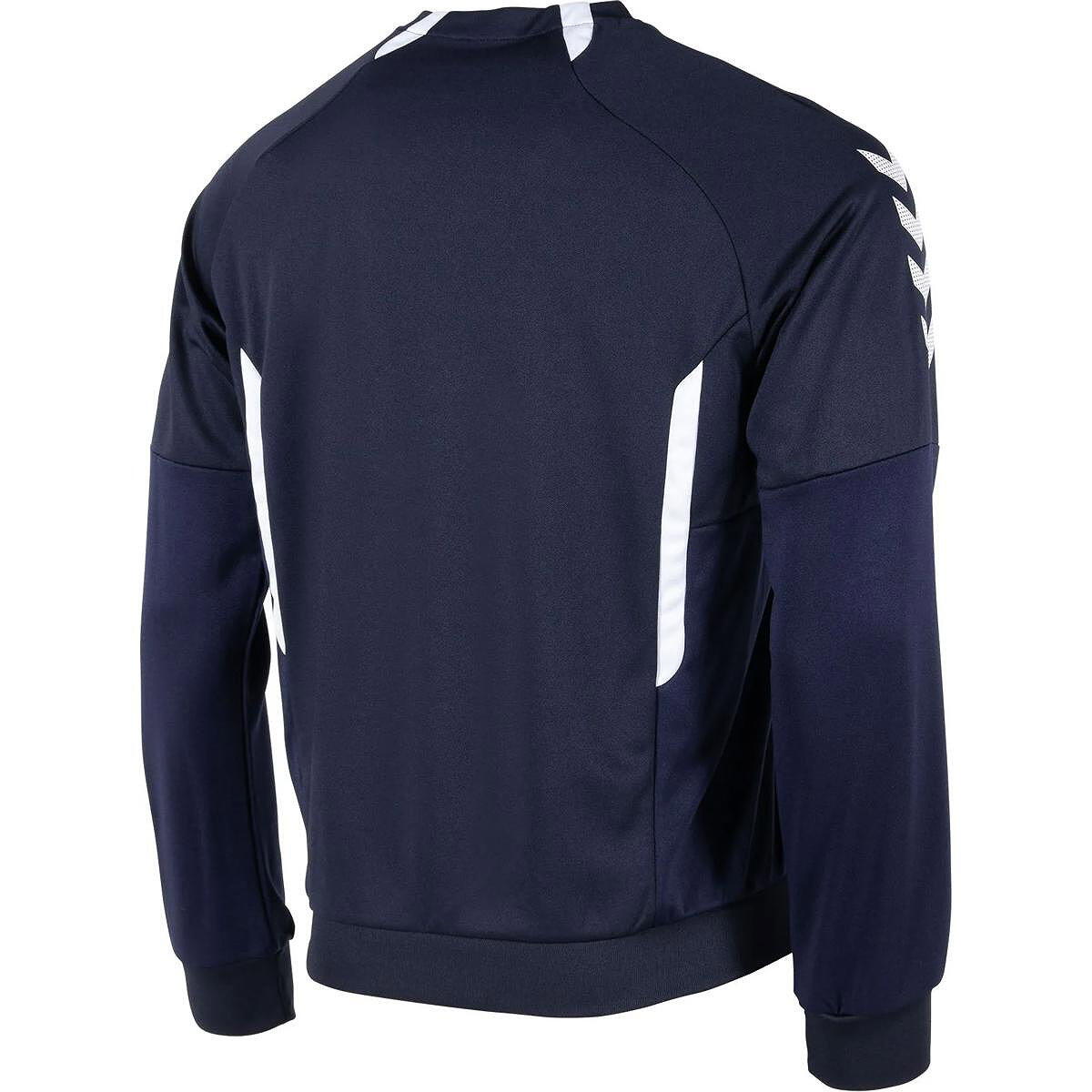 Top - football - homme - col rond, manches longues - authentic - marine 4/5