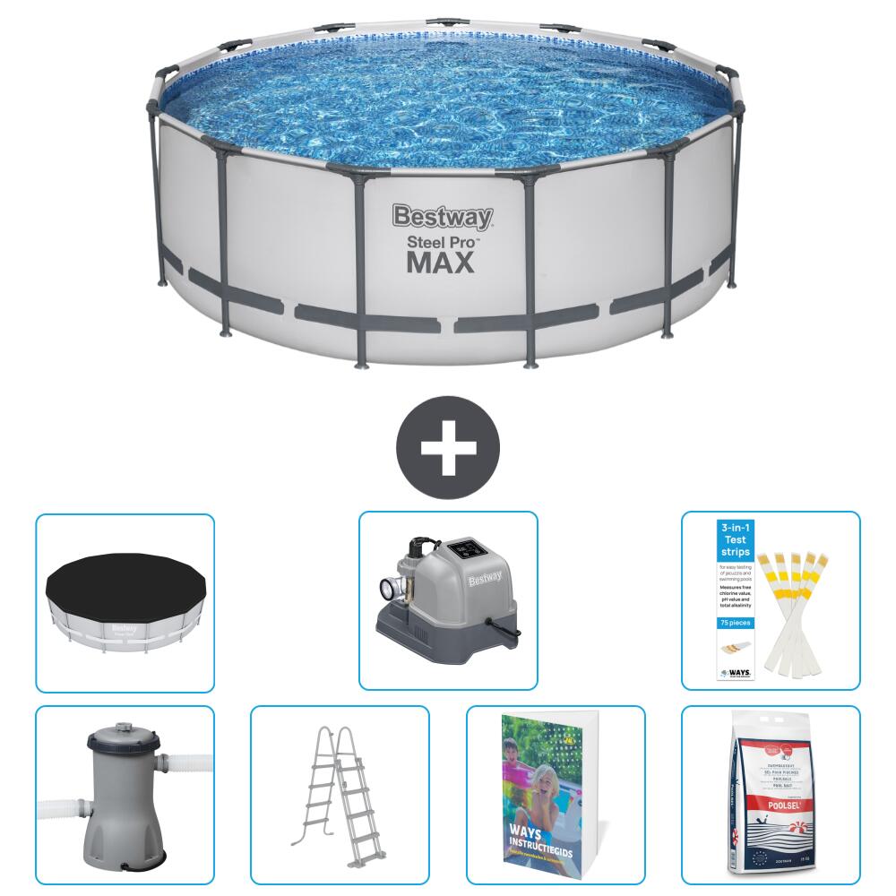 Bestway Steel Pro MAX Rund - 427x84 cm - 8-teilig  S649 1/7
