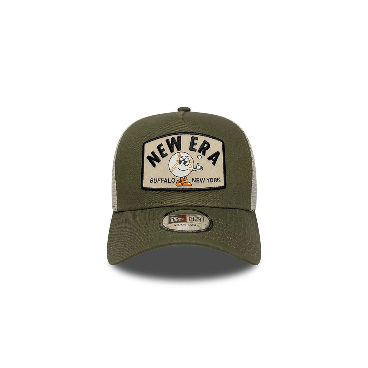 New Era 9FORTY Trucker Cap Summer Patch grün/natur weiß 2/5