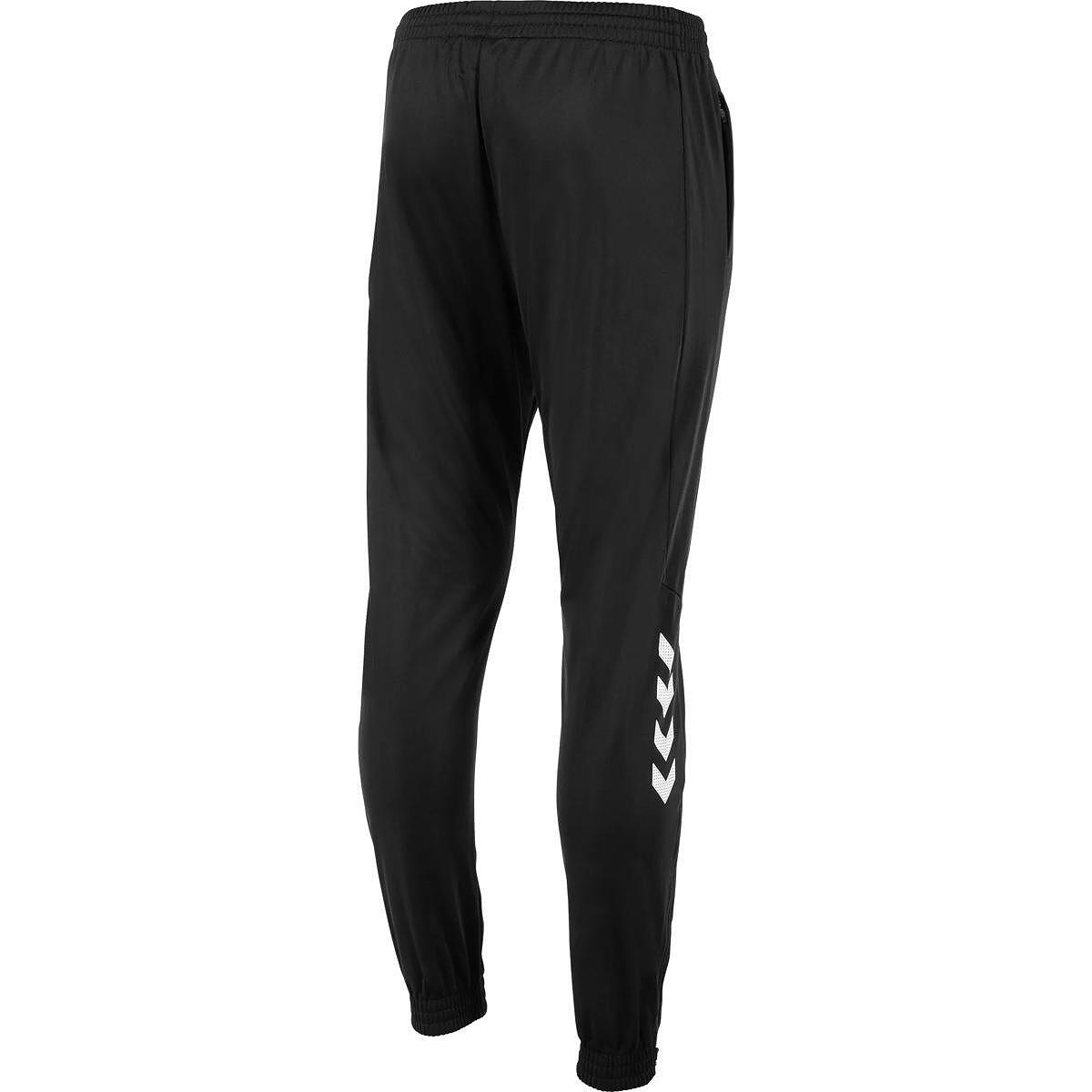 Pantalon d'entraînement - football - homme - brossé, zip - noir 4/5