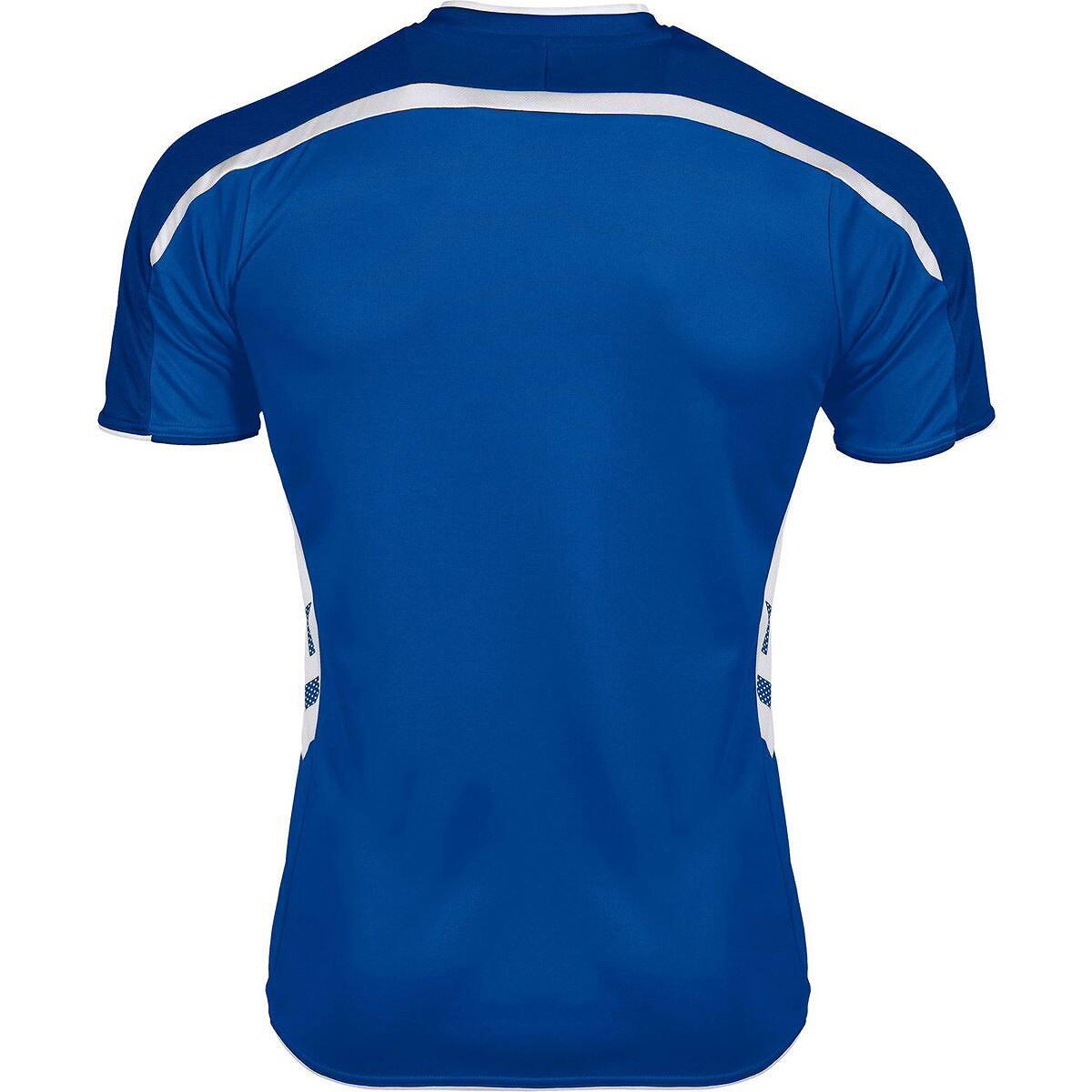 T-shirt Hummel Preston Manches Courtes Hommes - Royal / Blanc 5/5