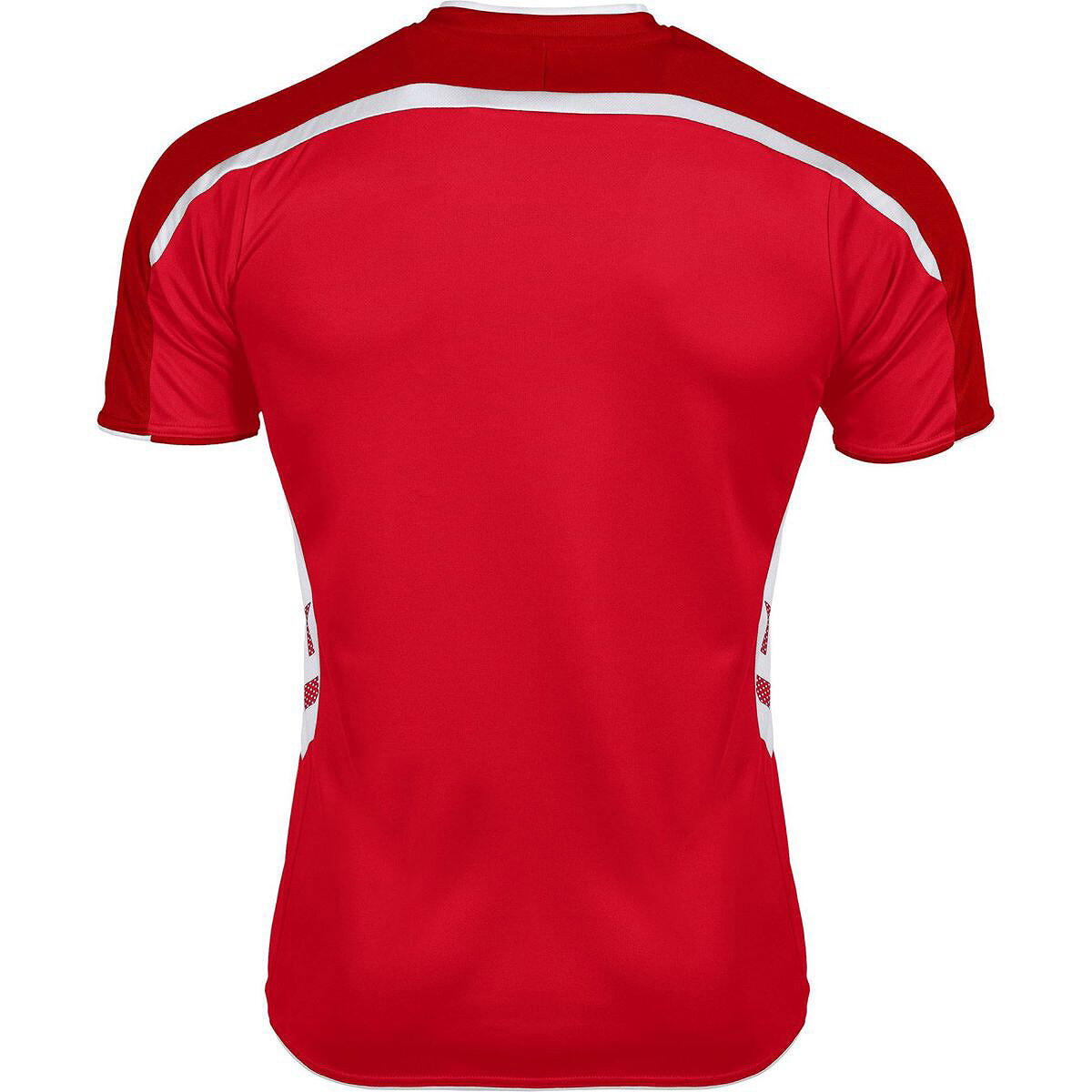 Hummel Preston Trikot Kurzarm Herren - Rot / Weiß 5/5
