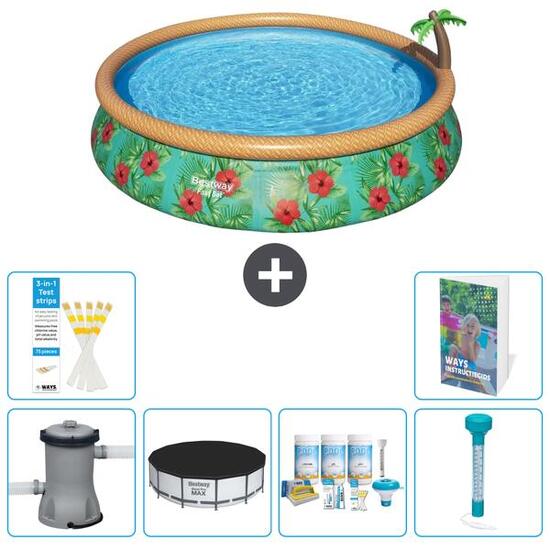 BESTWAY Piscina Bestway Fast Set Redonda - 457x84 cm - 7-piezas S226