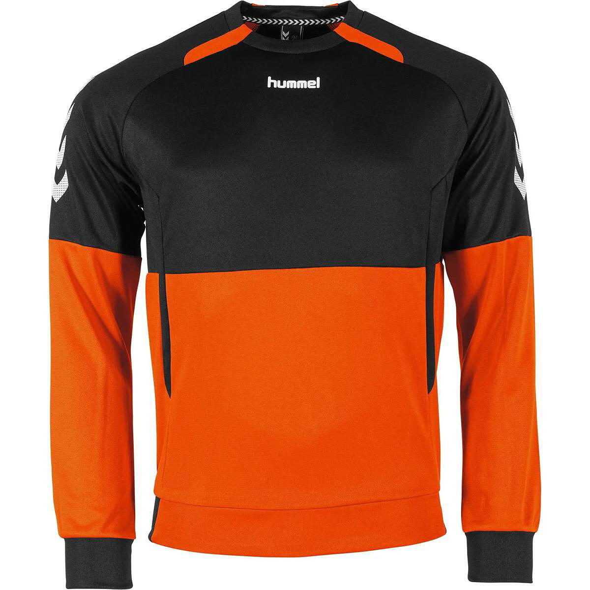 Hummel Authentic Top Col Rond Enfants - Orange / Noir 2/5