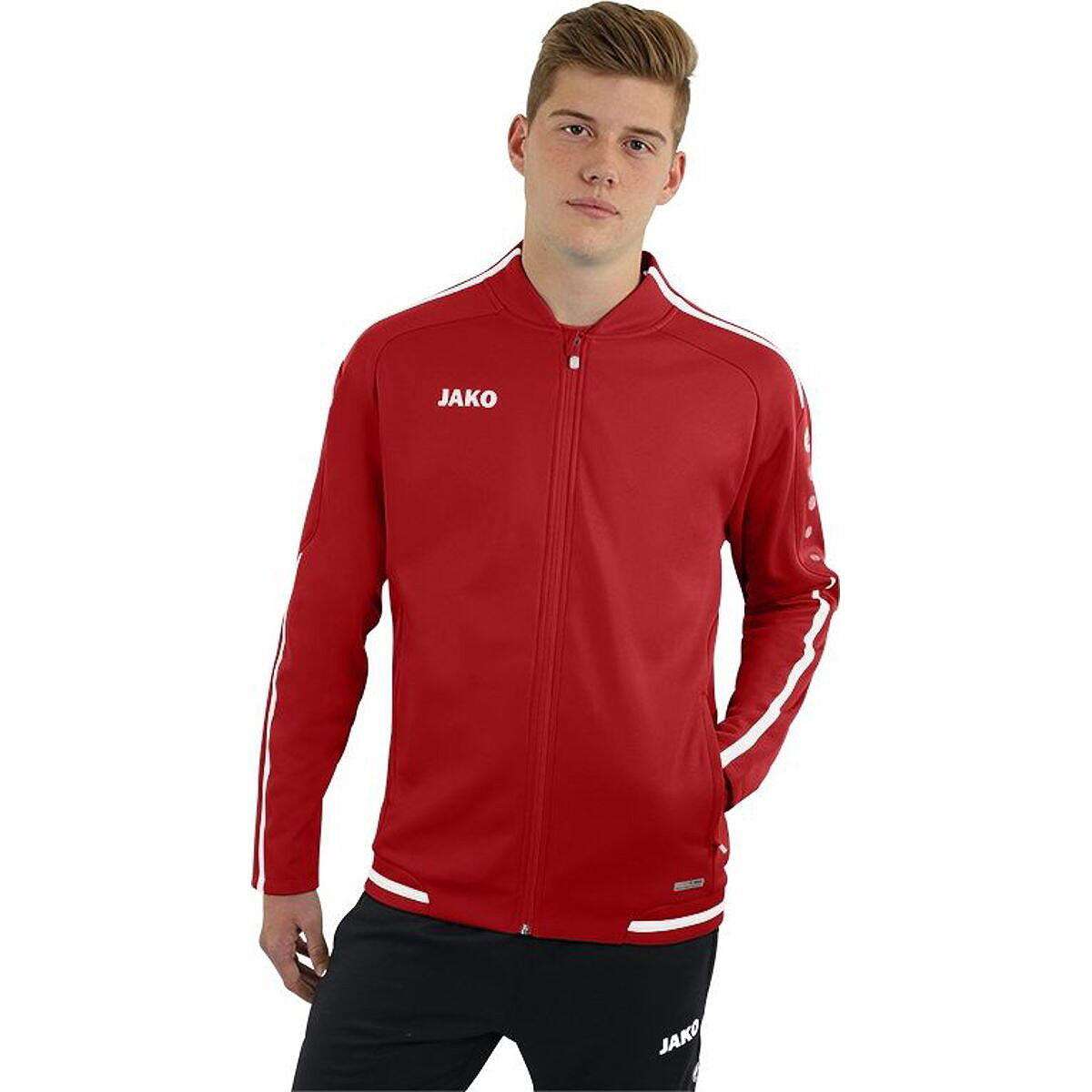 Jako Striker 2.0 Vrijetijdsvest Heren - Chilirood / Wit 3/5