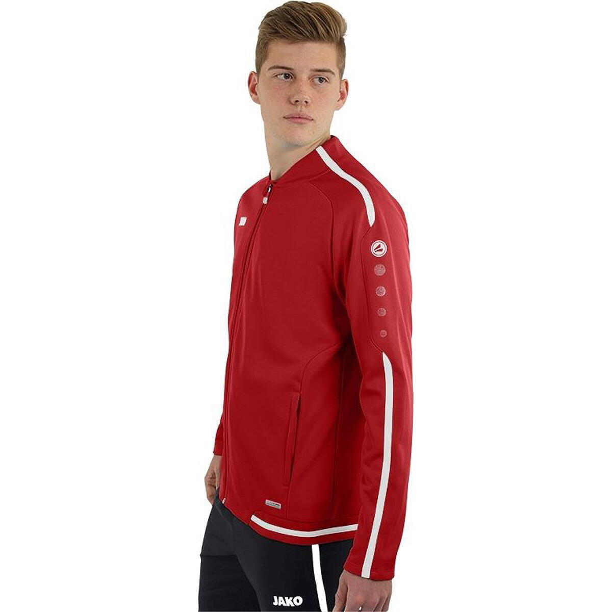 Jako Striker 2.0 Vrijetijdsvest Heren - Chilirood / Wit 4/5