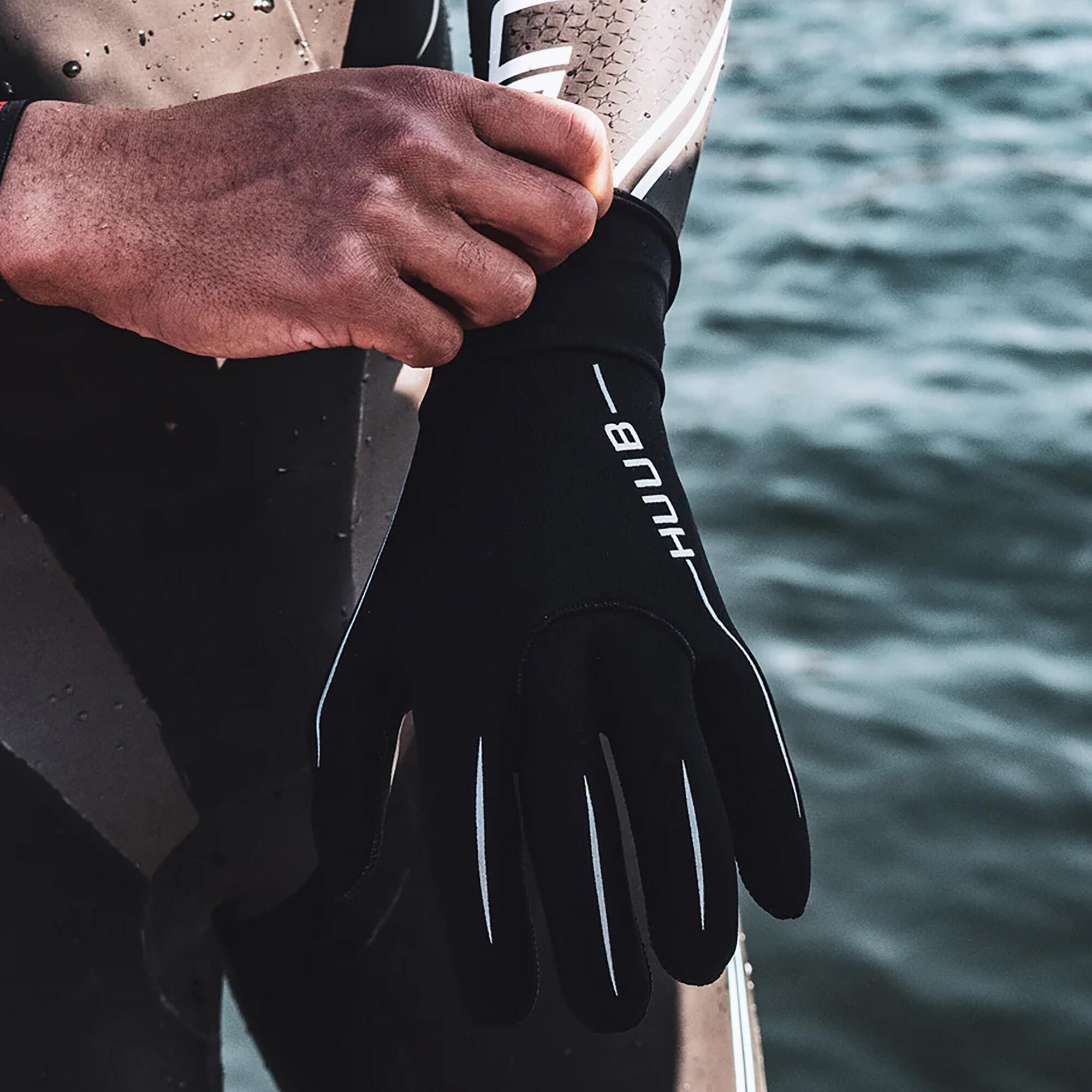 Rękawice neoprenowe HUUB Swim Gloves 5/7