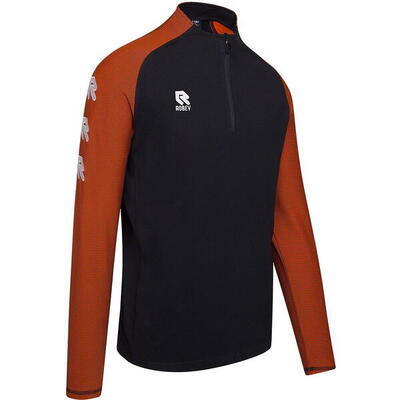 Robey performance ziptop kinderen - zwart / oranje