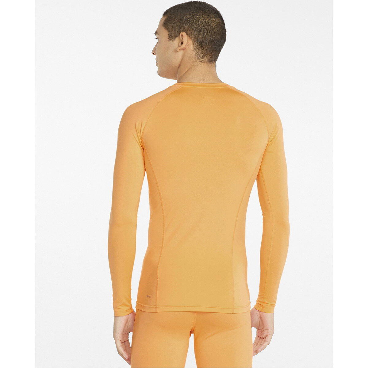 Puma Liga Maillot Compression Manches Longues Homme - Orange Fluo 4/5