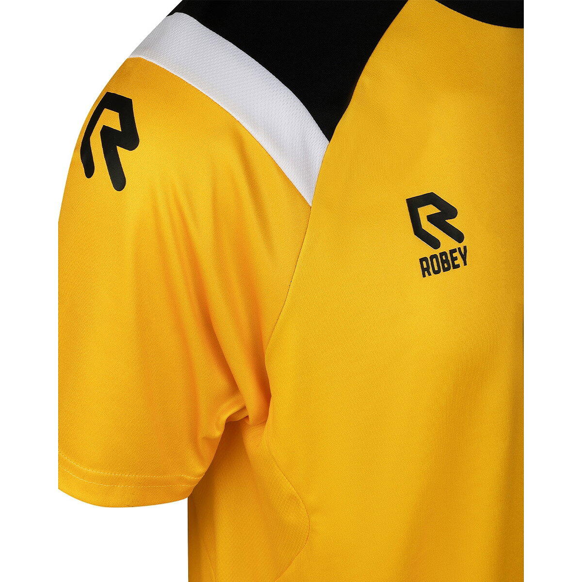 Robey Control Maillot Manches Courtes Hommes - Jaune 2/3