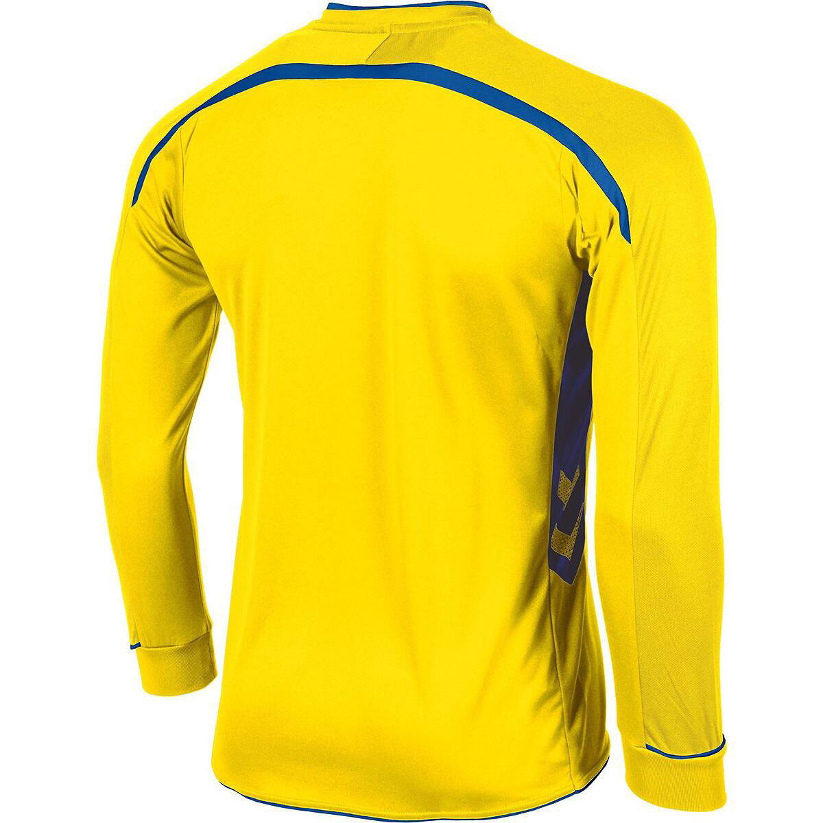 Hummel Preston Langarm-Trikot Herren - Gelb / Royal 4/5