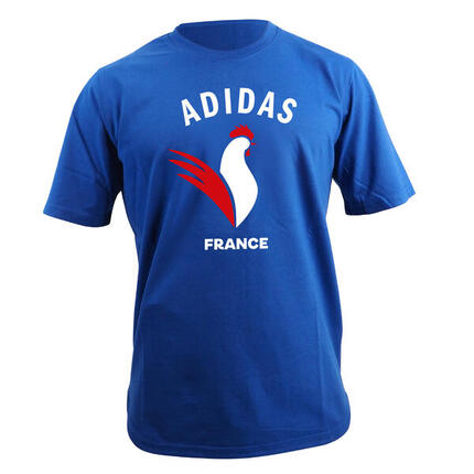 T-shirt community line coq france (couleur : bleu/blanc/rouge - taille : s)