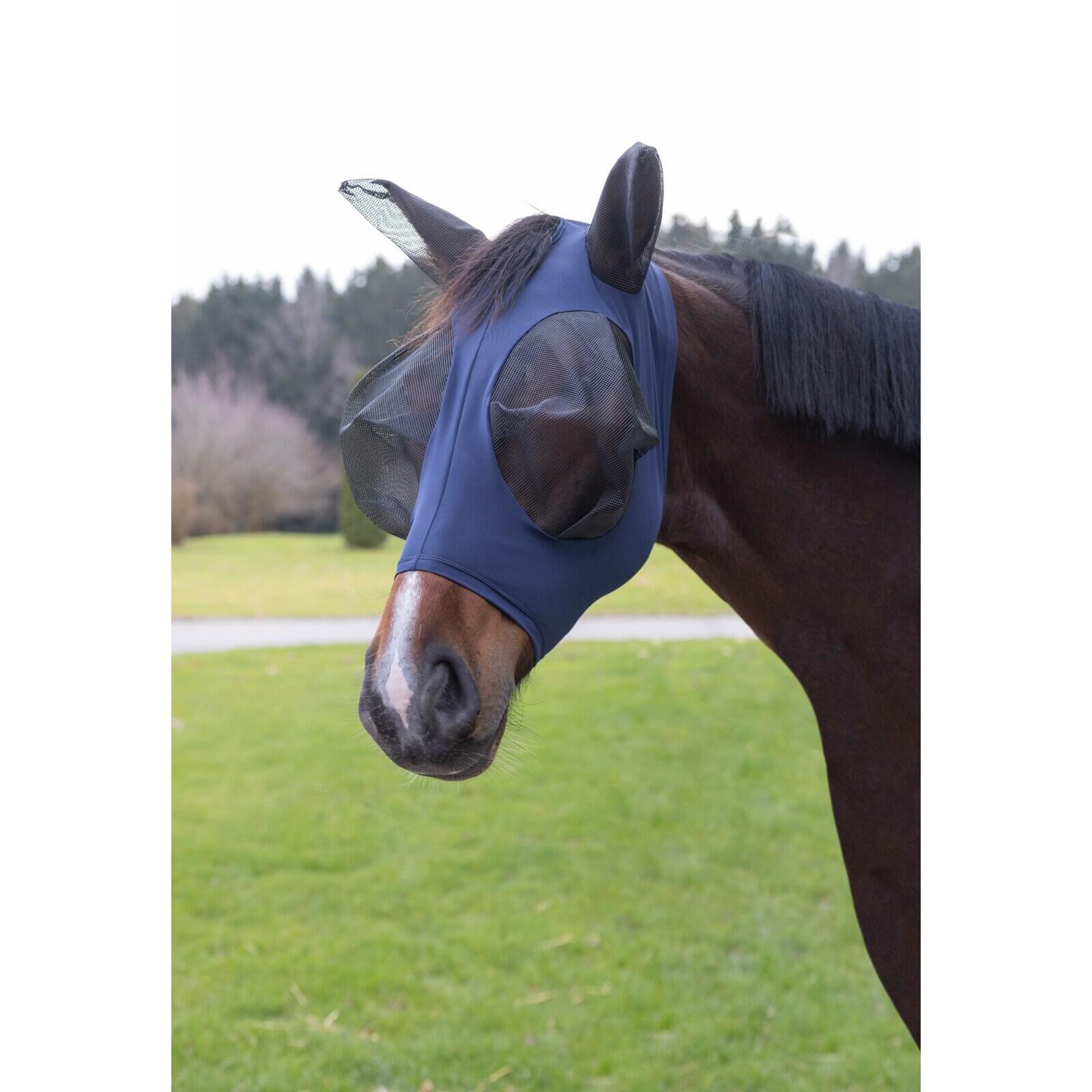 Masque anti-mouches pour cheval Covalliero FinoStretch 2/2