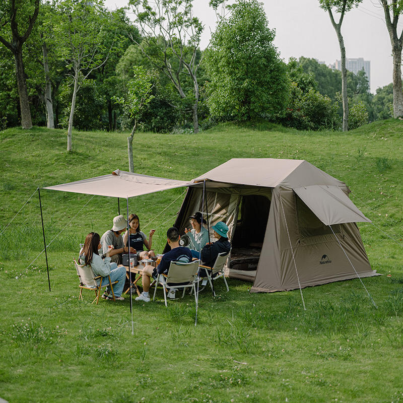 Tienda NatureHike Village 6.0 para 4 personas: cómoda y resistente 4/7