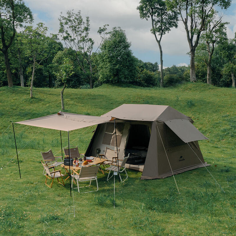 Tienda NatureHike Village 6.0 para 4 personas: cómoda y resistente 2/7