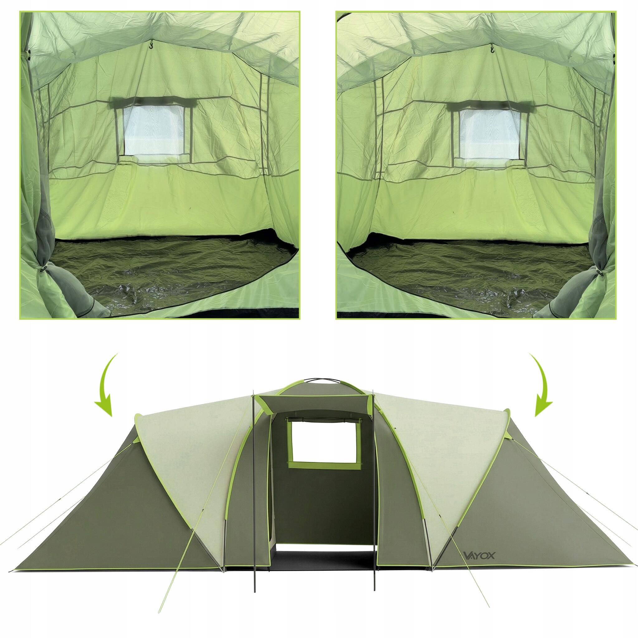 Campingzelt Vayox VA0430 Horizon 6-Personen 3/8