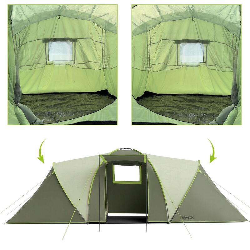 Cort de camping Vayox VA0430 Horizon pentru 6 persoane