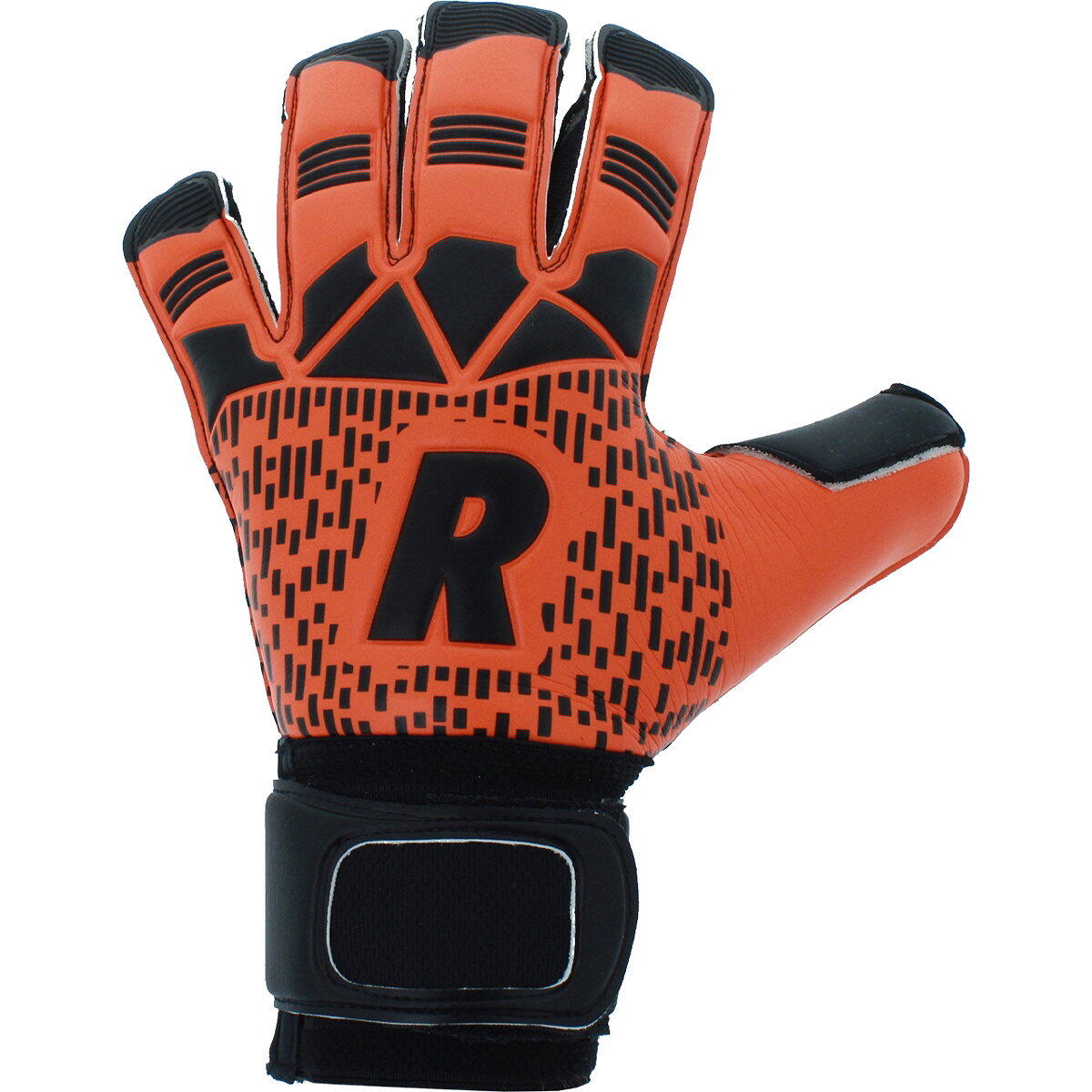Gants de gardien - football - enfants - orange/noir 3/3