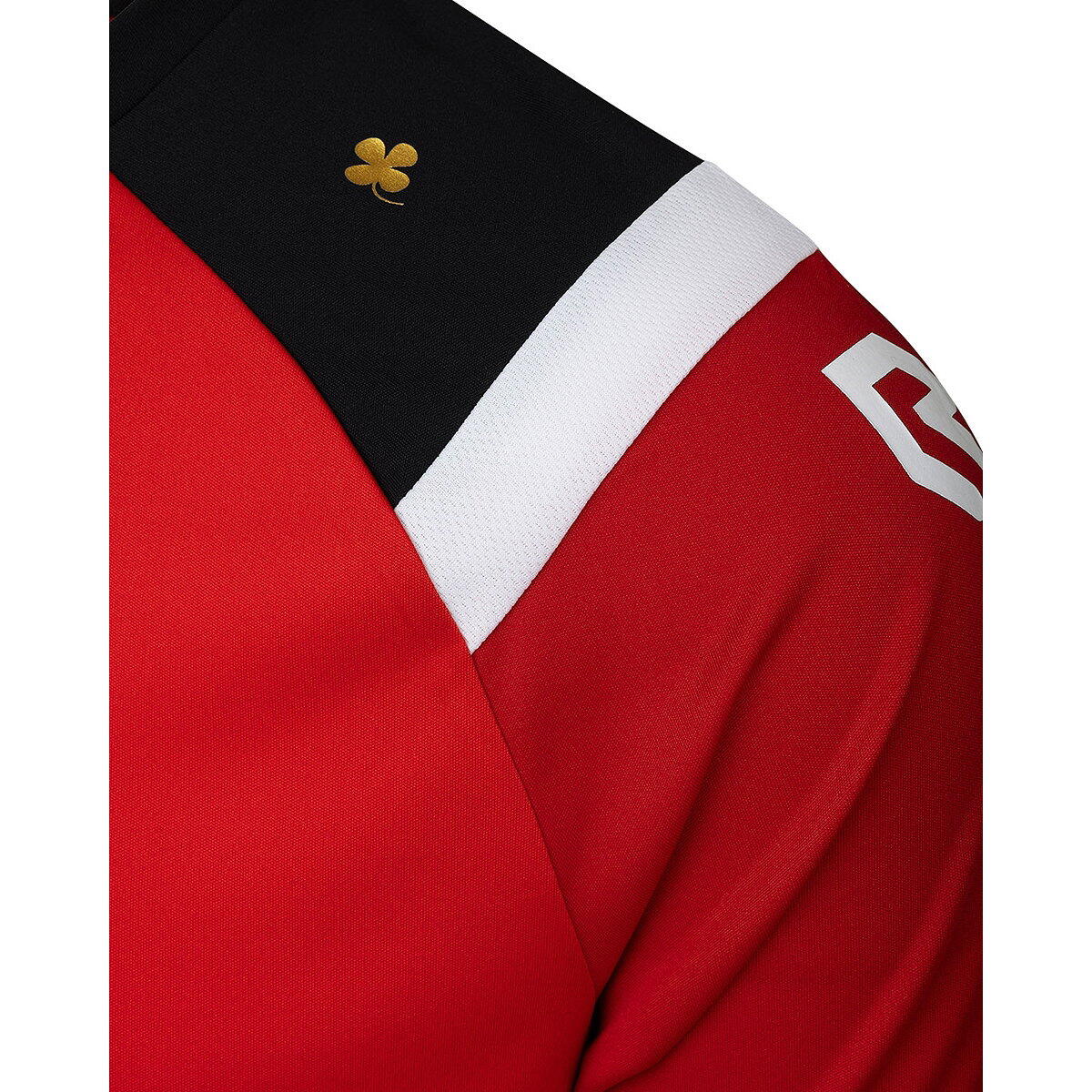 Robey Control Maillot Manches Courtes Hommes - Rouge 3/4