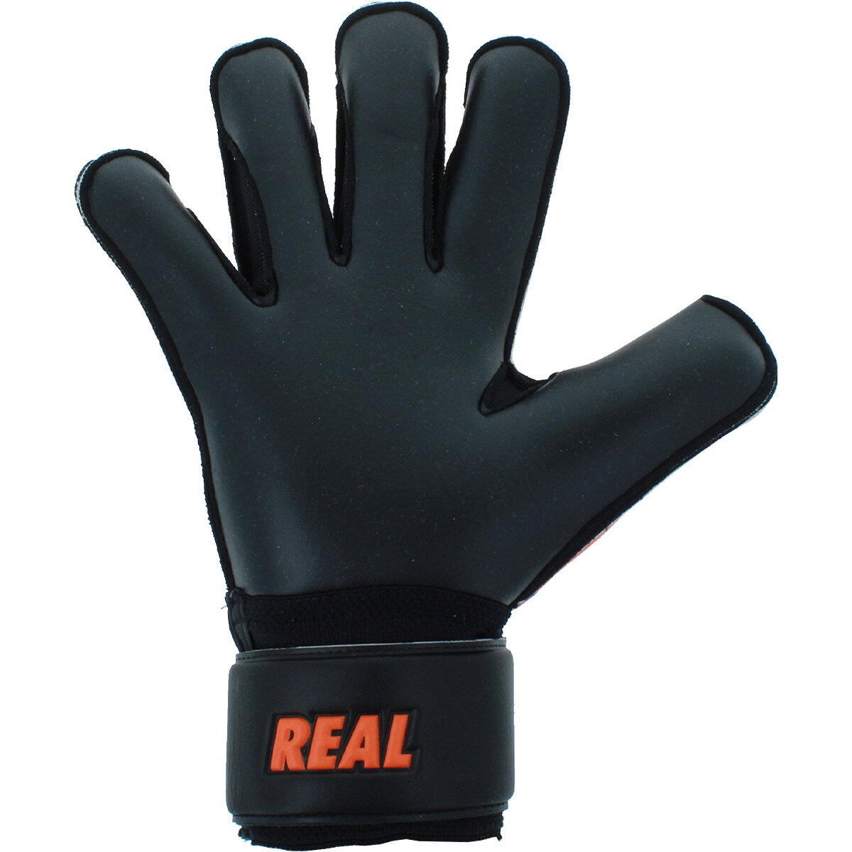 Gants de gardien - football - enfants - orange/noir 2/3