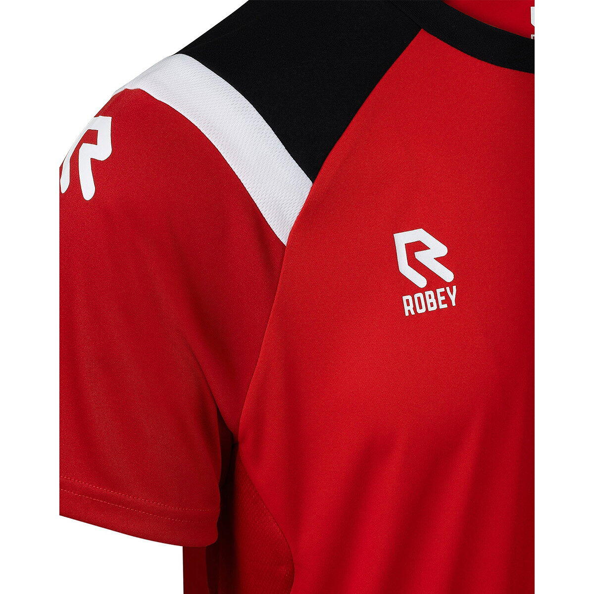 Robey Control Maillot Manches Courtes Hommes - Rouge 2/4