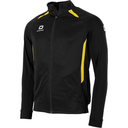 Stanno Stadio Top Full Zip Enfants - Noir / Jaune