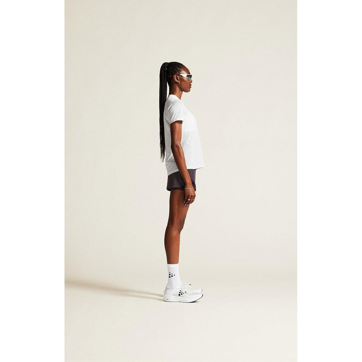 Craft Adv Essence 2 T-shirt running femmes - Blanc 3/5