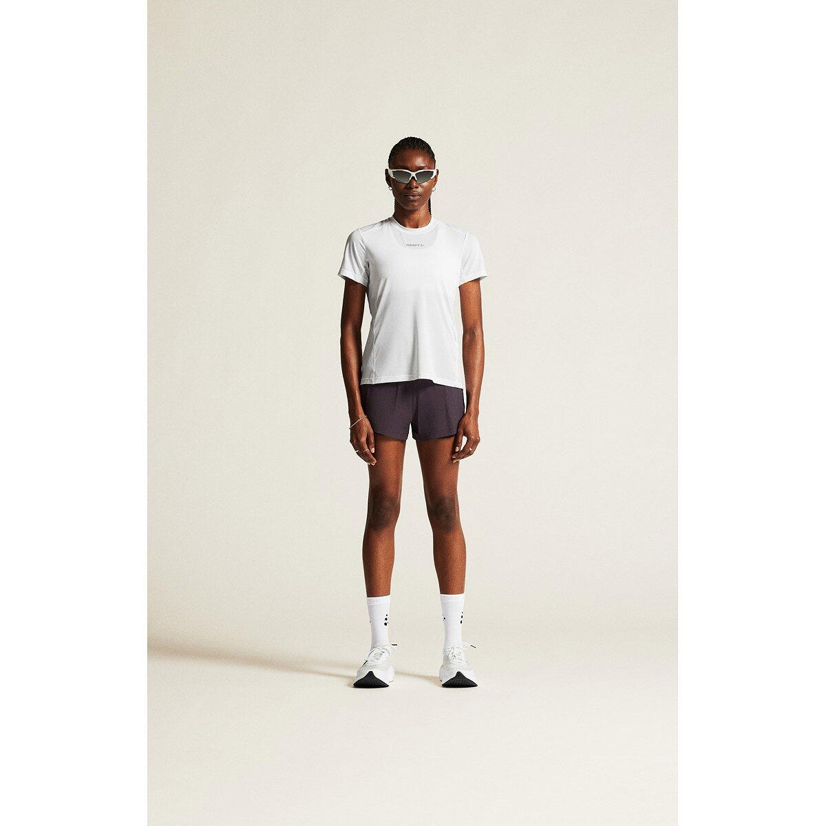Craft Adv Essence 2 T-shirt running femmes - Blanc 2/5