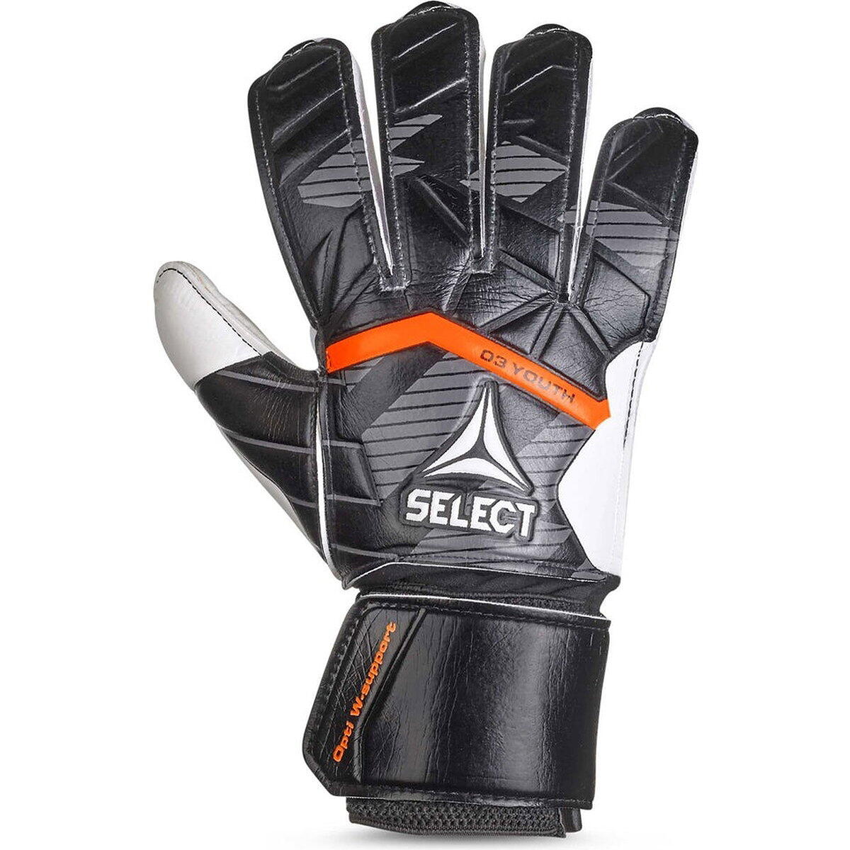 Select 03 V25 Torwarthandschuhe Kinder - Schwarz / Weiß Gr. 5 5/5
